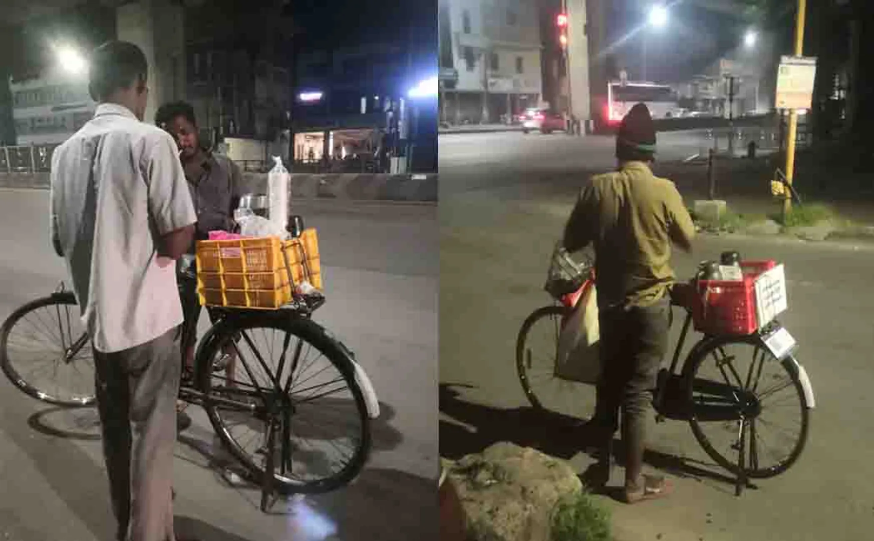 Red carts- not afraid- white carts -afraid - Those who knock -wake up the sleeping -Chennai